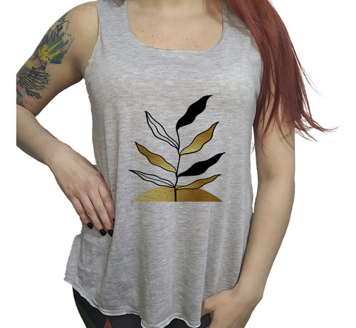 Musculosa Dama Minimalistas Diseños Unicos Modernos M5