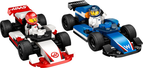 Lego City Autos De F1 Williams Racing Y Haas F1 60464