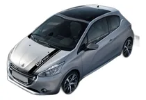 Comprar Vinilo Auto Calco Capot Capó Peugeot 208 Tunning Ploteo 