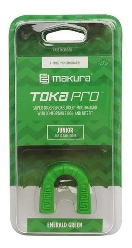 Protector Bucal Makura Toka Junior Verde