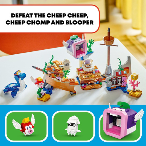 Set De Expansión Lego 71432 Super Mario Barco Hundido Dorrie