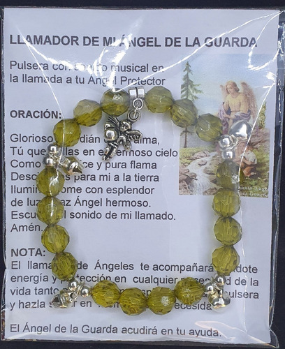 Pack 6 Pulsera Llamador Ángel De La Guarda Adulto