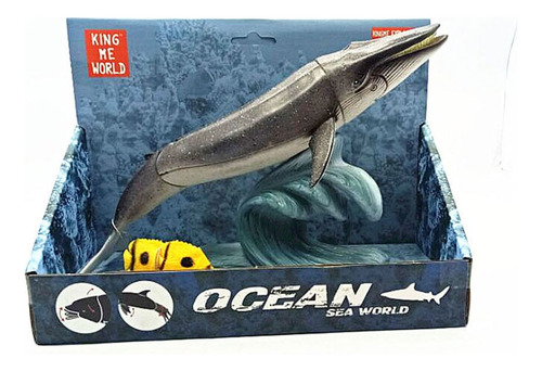 Animales del océano ballena azul Juguete Figura