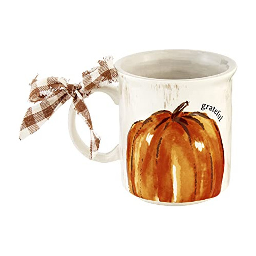 Taza Calabaza 21 Oz Mud Pie Naranja