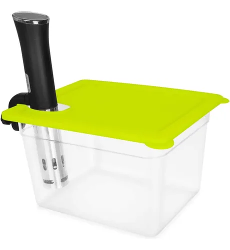 Recipiente Everie Para Sous Vide Con Tapa Universal De Si...