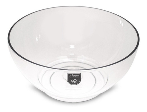 Ensaladera Bowl Grande De Acrílico Crippa 23cm