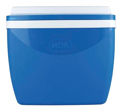 Caixa Térmica Cooler Azul 18 L Mor Até 24 Latinhas De 350ml