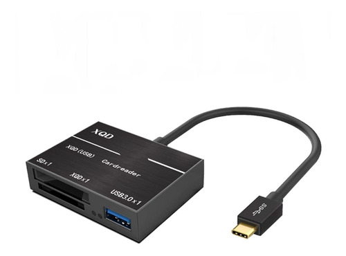 Lector Tarjeta Xqd Usb C Sd 3.0 Adaptador Alta Velocidad Hub