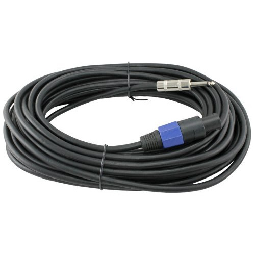 50 Pies Calibre 12 1 4 Speakon Cable Del Altavoz Compat...