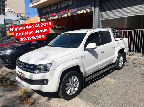 Volkswagen Amarok 2.0 4x4 Highline At 2015, $2.129.999 Ctas