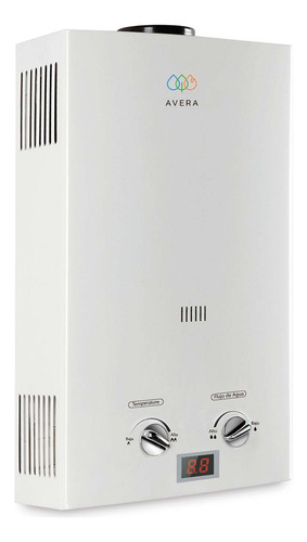 Avera Calentador 16 Litros Gn Con Bomba Presurizadora 1/3 Hp Color Blanco