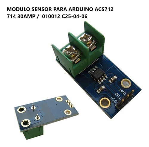 Imagen 7 de 8 de Modulo Sensor Corriente Rango 5a 20a 30a Acs712 714 Arduino