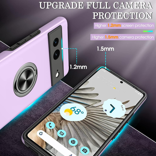 Funda Para Google Pixel 7 Case Magnético Soporte Anillo