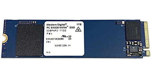 Wd 1tb Ssd Pc Sn530 Sdbpnpz 1t00 M.2 2280 Nvme Pcie Gen3 X4 