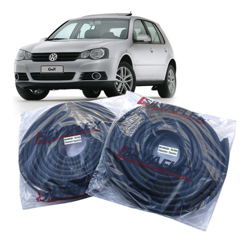 Burletes Para 2 Puertas Delanteras (kit 2 Unidades) Vw Golf 5p 2008 Al 2015 Silvaflex