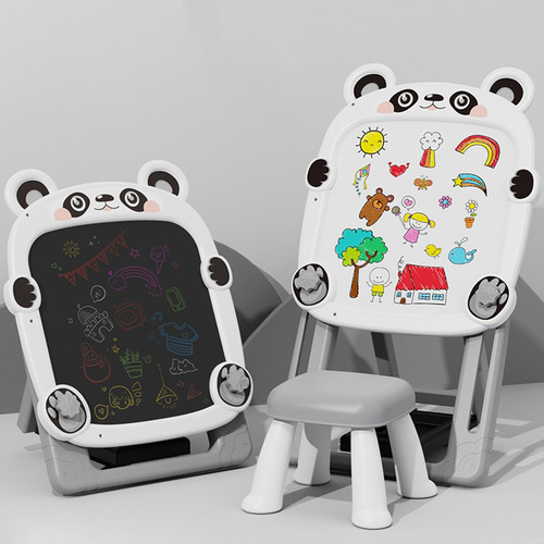 Niños Pequeños Pintura Caballete Aprendizaje Juguetes