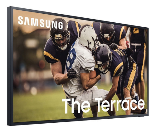  Samsung 55  The Terrace Black Qled 4k Uhd Para Exteriores 