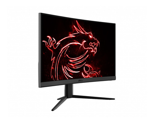 Imagen 2 de 4 de Monitor gamer curvo MSI Optix G24C4 led 23.6" negro 100V/240V