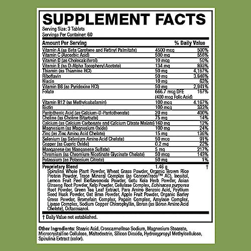 Fuente De Energía Natural De Fortune Multi-vitamin 0z5y7