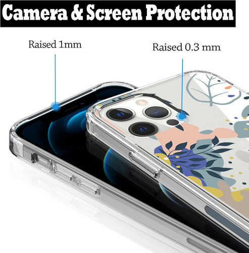 Capa Protetora Ranz, Compatível Com iPhone 12 Pro Max 5 Ab