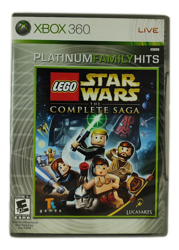 Lego Star Wars The Complete Saga Xbox 360 Mídia Física