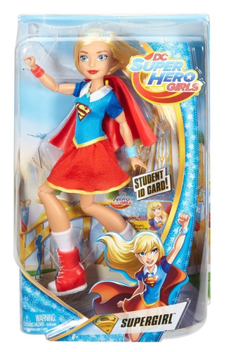 Supergirl Dc Super Hero Girls Mide 30 Cm Articulada Mattel