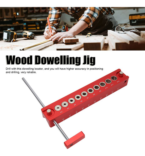 Plantilla Perforadora Para Madera, Clavija De Madera, 10 Pul