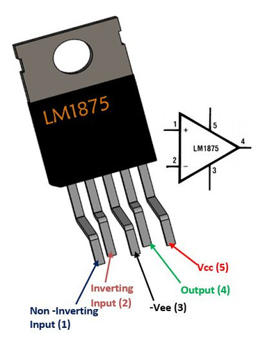 Circuito Integrado Lm1875t - Original Texas - Audioproject