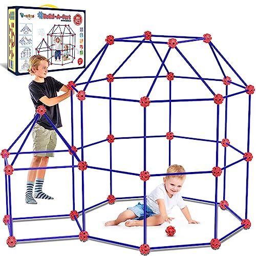 180 Pack Fort Building Kits For Kids Age 4, 5, 6, 7, 8+...
