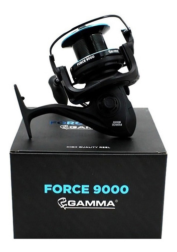 Reel Gamma Force 9000 Casting 7 Rulemanes Nylon Derecha/izq