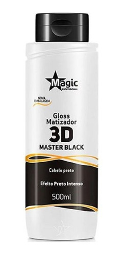 Magic Color Matizador Master Black Cabelo Preto - 500ml