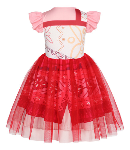 Vestido De Princesa Moana Para Niñas Fiesta De Cumpleaños In