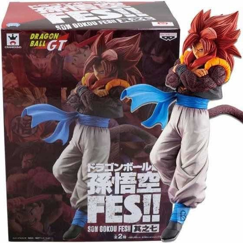 Figuras Goku Ss4 Fes Dragón Ball Z Original Banpresto