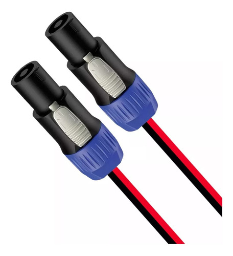 Cabo Speakon Profissional Pp 2x2,5mm - 20 Metros