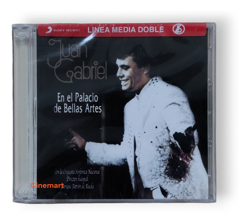 Juan Gabriel En El Palacio De Bellas Artes 2 Cd