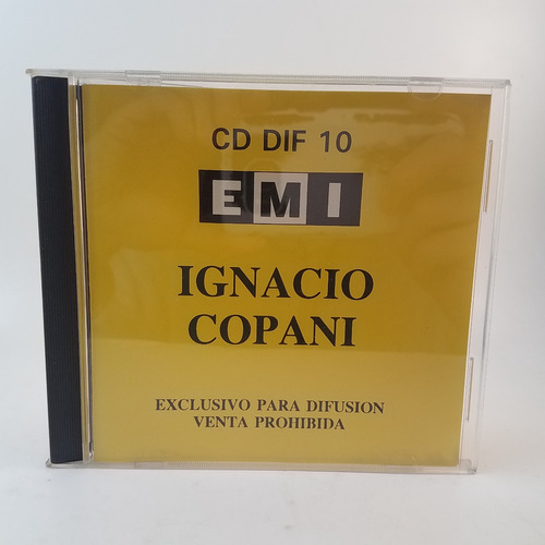 Ignacio Copani - Puerto Sin Mar - Cd Dif 10 - Ex