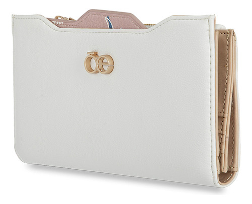 Cartera Híbrida Cloe Fistali Grande Color Beige