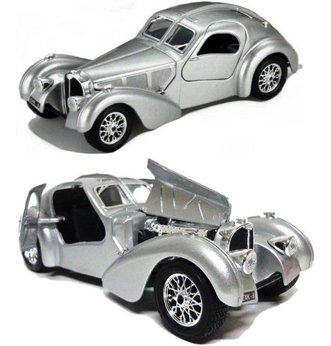 Bugatti Atlantic 1936 Metal/plástico Burago 1:24,19 Cm Nuevo