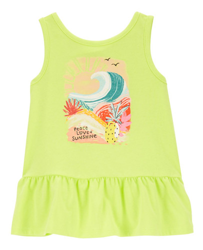 Playera Peplum De Bebé 1p345714 | Carters ®