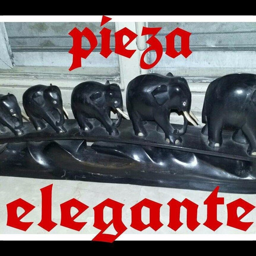 Adorno De Elefante De Fortuna Ebano ,africa -microcentro