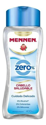 3 Pza Shampoo Mennen Cabello Saludable Zero Fórmula Suave Si