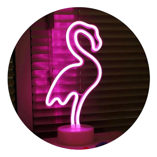 Flamingo Neon Light Signs Pink Led Neon Art Decorativo Con S