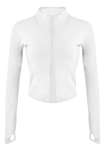 Chaqueta Deportiva Manga Larga Yoga, Ropa Deportiva Ajustada