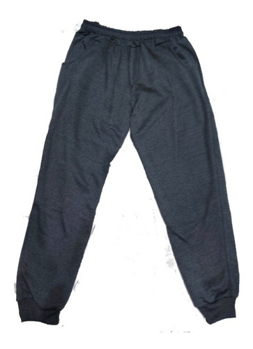 Pantalon Jogging Hombre Con Puño Talles Grandes Especiales 