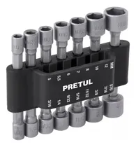 Comprar Juego Dados 14 Piezas Tubos Milimetrico Pulgada Pretul 12844