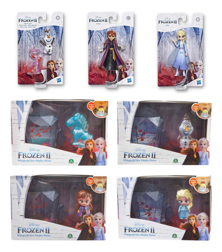 Disney Frozen - Juego De 2 Mega Figuras De 7 Piezas, 3 Figu.