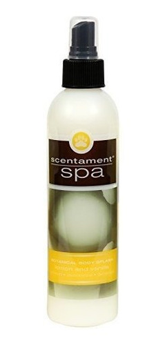 Best Shot Scentament Spa Pet Body Splash 8ounce Lemonvanilla