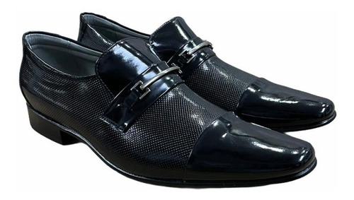 Zapatos Formales Hebilla Hombre Cuero, Elegante- Luzantiny- 