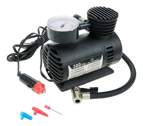 Portátil 300psi Compresor De Aire Inflador Dc 12v Coch...