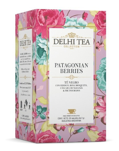 Imagen 1 de 1 de Delhi Tea Collection Te Premium X 20 Saquitos